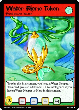 Water Faerie Token